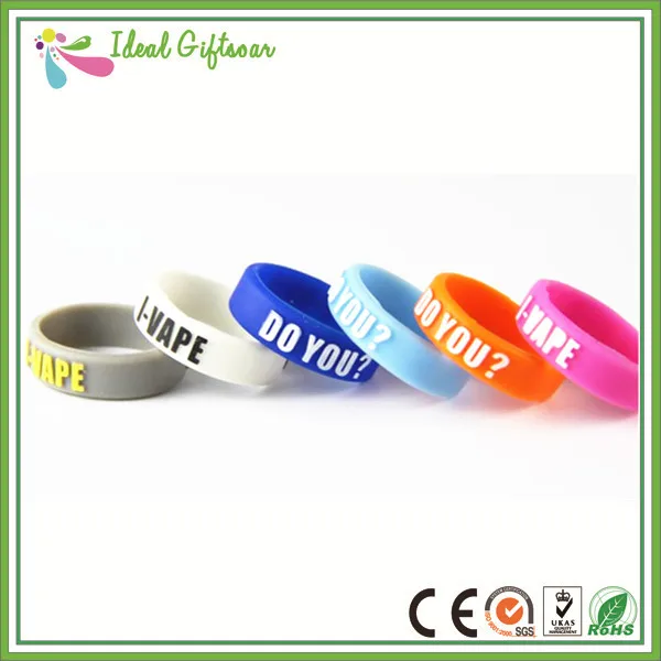 Оптовая продажа силиконовые кольца высокого качества красочные индивидуальные