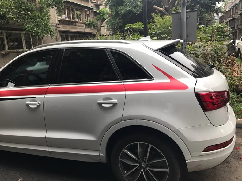 ABS краска заднего крыла багажника спойлер для AUDI Q3 2013 по EMS