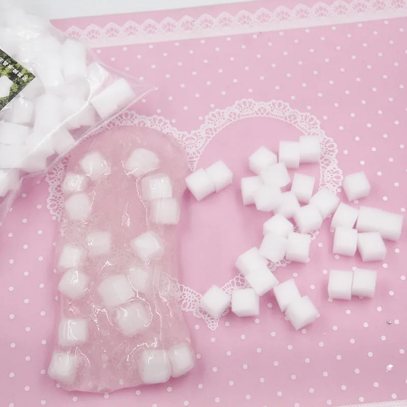 6g глины Slime наполнителя из пенопласта куски украшения DIY аксессуары пышная пена