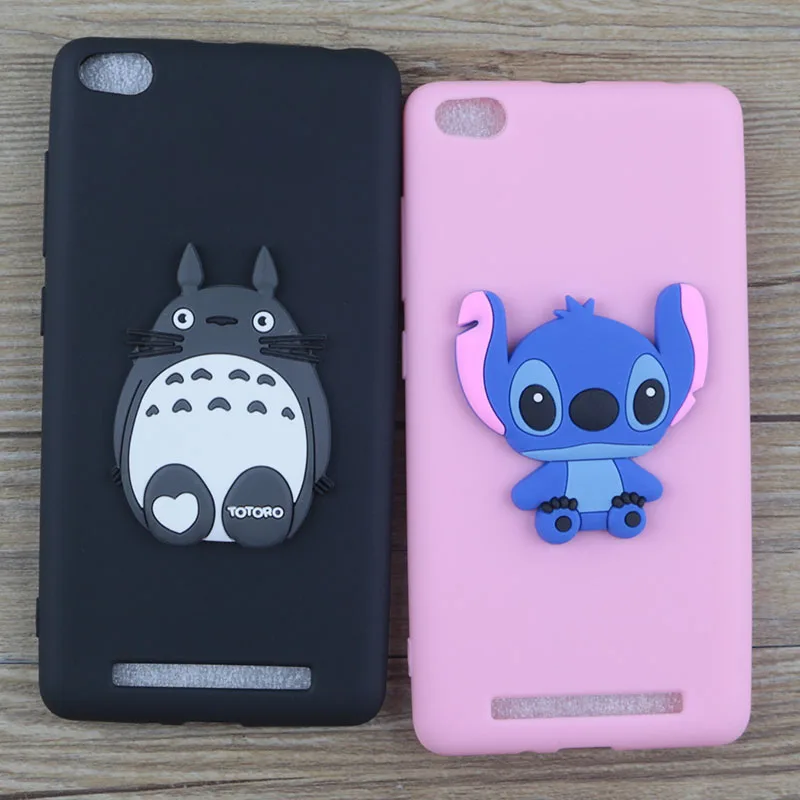Милый мультфильм Минни чехол для Xiaomi Redmi 4A Hongmi случаях стежка рисунок Hello Kitty Микки