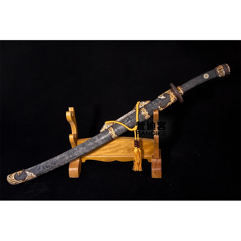 Высокое качество ручная работа складывающаяся сталь китайский меч династии Цин