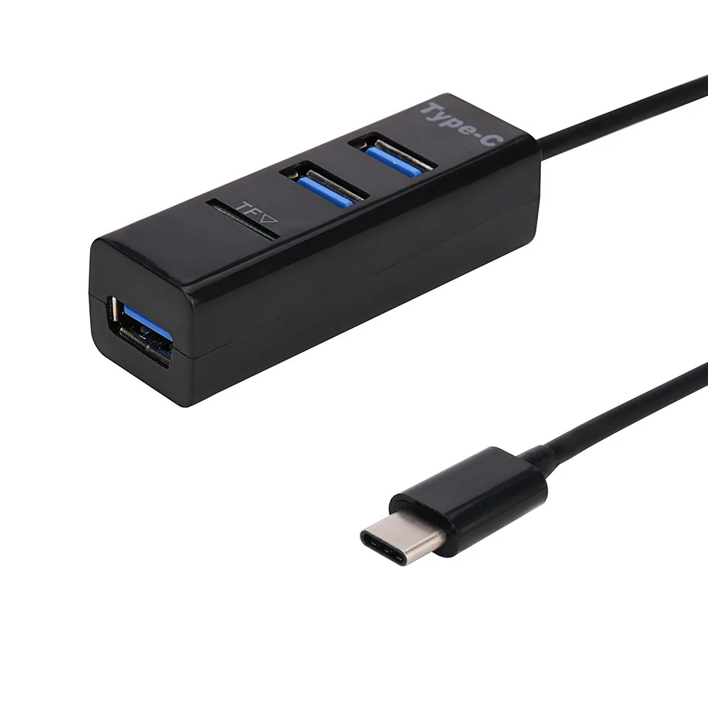 CARPRIE USB 2 0 концентратор высокого качества черный белый в 1 Type C OTG сплиттер комбо 3