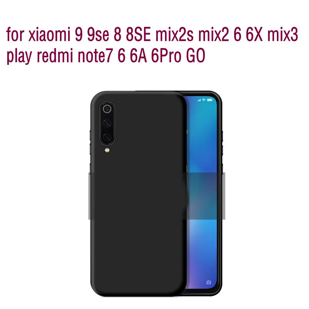 Ультратонкий чехол с защитой от падений для Xiaomi Redmi 6 6X 6A 8 9 global special edition