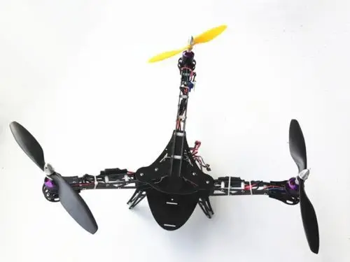 FPV HLG Y3 MWC KK Glass Fiber Foldable Tricopter 3-axis Multi-copter Rotor Frame Kit | Игрушки и хобби