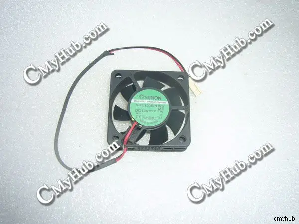 Genuine For SUNON KDE1205PHV3 MS DC12V 0.7W 2pin 2wire 5015 50X50X15MM Cooling Fan | Компьютеры и офис