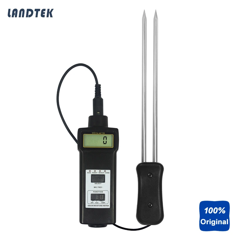 Портативный измеритель влажности зерна рисовый корм Пшеница MC7821|moisture meter|grain