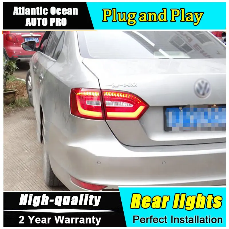 A &amp T стайлинга автомобилей для VW Jetta задних сигнальных огней 2011-2014 MK6