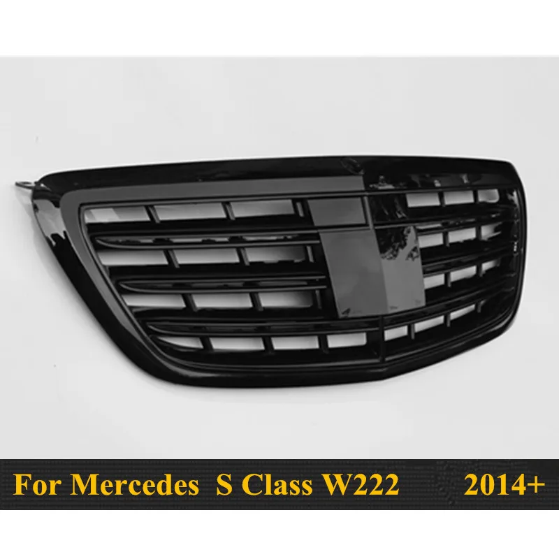 Replacement Accessories S65 Auto Front Bumper Mesh Grille Part Fit for Mercedes Benz S Class W222 2014-2016 S600 S320 S350 S500 |