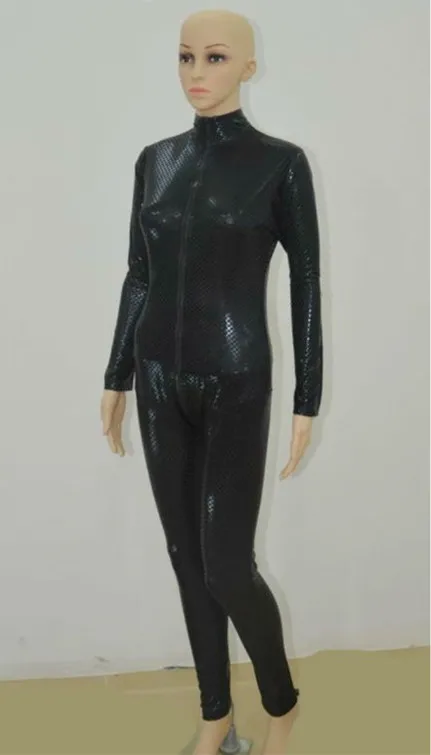 S 4XL Женская пикантная обувь красного и черного цвета из искусственной кожи