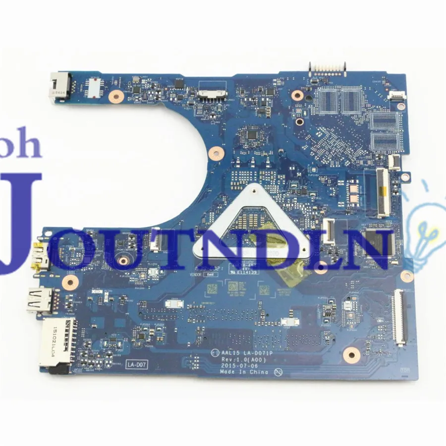 Материнская плата JOUTNDLN для ноутбука DELL INSPIRON 15 5559 3jxdm 03JXDM CN-03JXDM LA-D071P W/ I5-6200U
