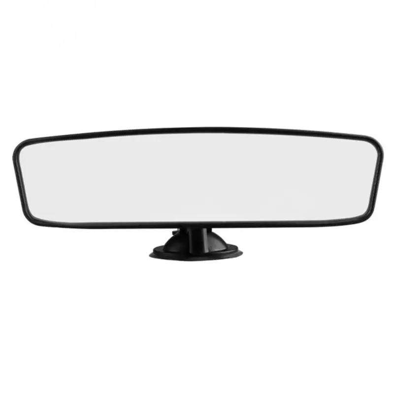 Car Rear View Mirror Universal Wide Angle Rear View Mirror Auto Reverse Back Parking Reference Rear Mirror Adjustable SuctionCup