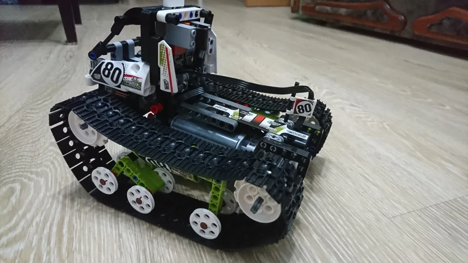 Technic серия RC трек пульт дистанционного управления гоночный автомобиль набор
