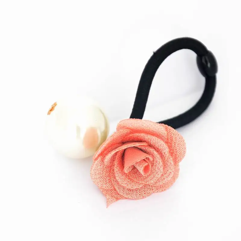 12PCS New Korean Fashion Imitated Pearl Rose Flower Hair Accessories For Women Girls Handmade Hairbands | Украшения и аксессуары