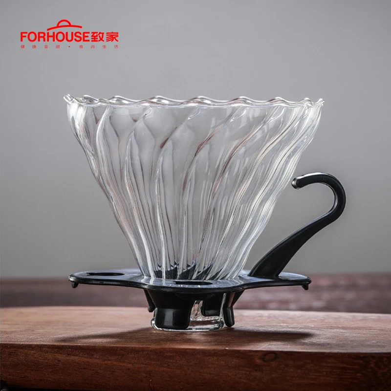 

Stainless Steel Cone Coffee Filter Dripper Double Layer Mesh Coffee Cone Filter Holder Infuse Home Kitchen Coffee Making Tools