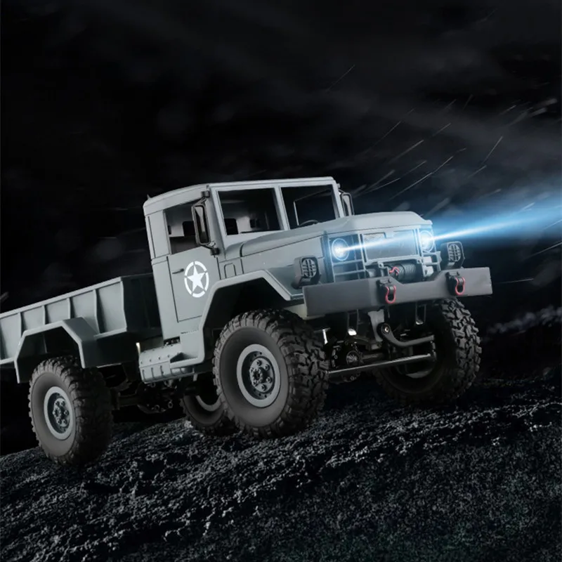 Новое поступление WPL 1/16 2 4G 4WD RC Гусеничный внедорожный автомобиль с светильник RTR