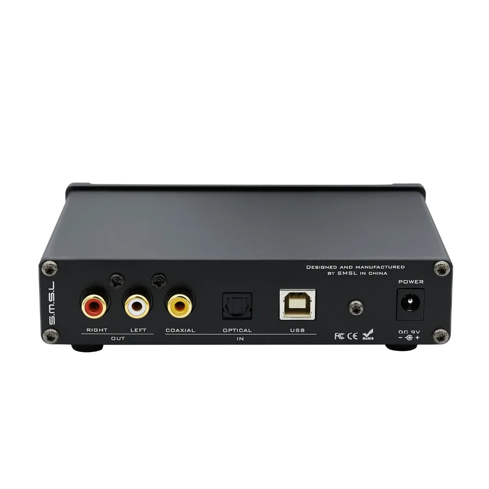 SMSL M6 Hi Fi USB DAC AK4452 XMOS XU208 декодер родной DSD512 Amp 32bit/768 кГц оптический коаксиальный