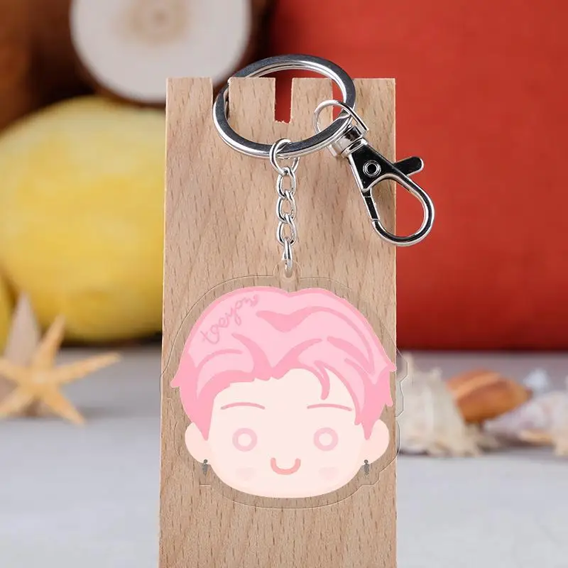 Брелок Kpop NCT 127 акриловый брелок с мультяшным рисунком для автомобиля лучшего