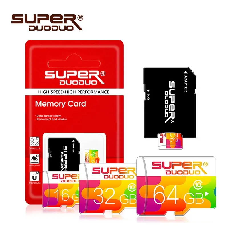 100% настоящая micro sd карта памяти 8 Гб 16 32 64 128 класс 10 mini tf cartao de memoria Бесплатная