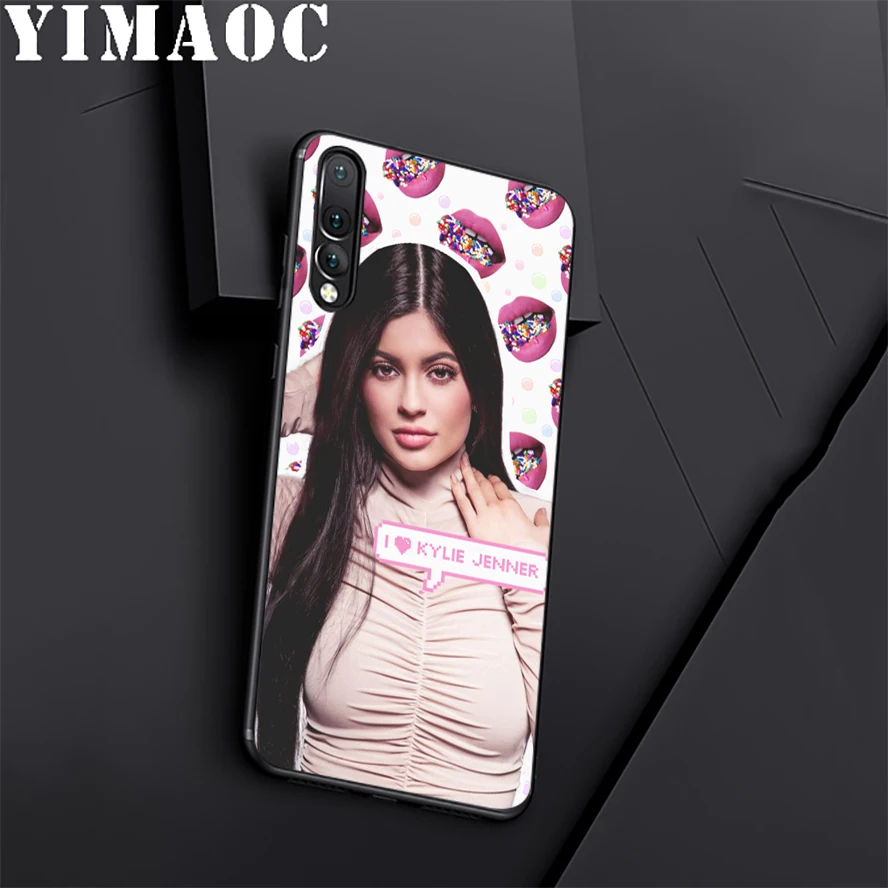 YIMAOC Kylie Jenner Beaty Girl силиконовый чехол для huawei Honor mate 10 P20 P10 P9 P8 P Smart Y6 6A 7A 7X 7C Lite Pro 2017 2018