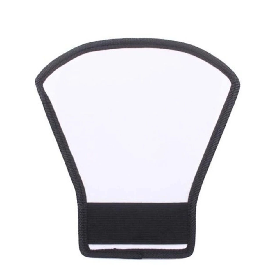 Мини диффузор для вспышки Серебристый Белый отражатель Canon Nikon Pentax Yongnuo Metz Sony Godox