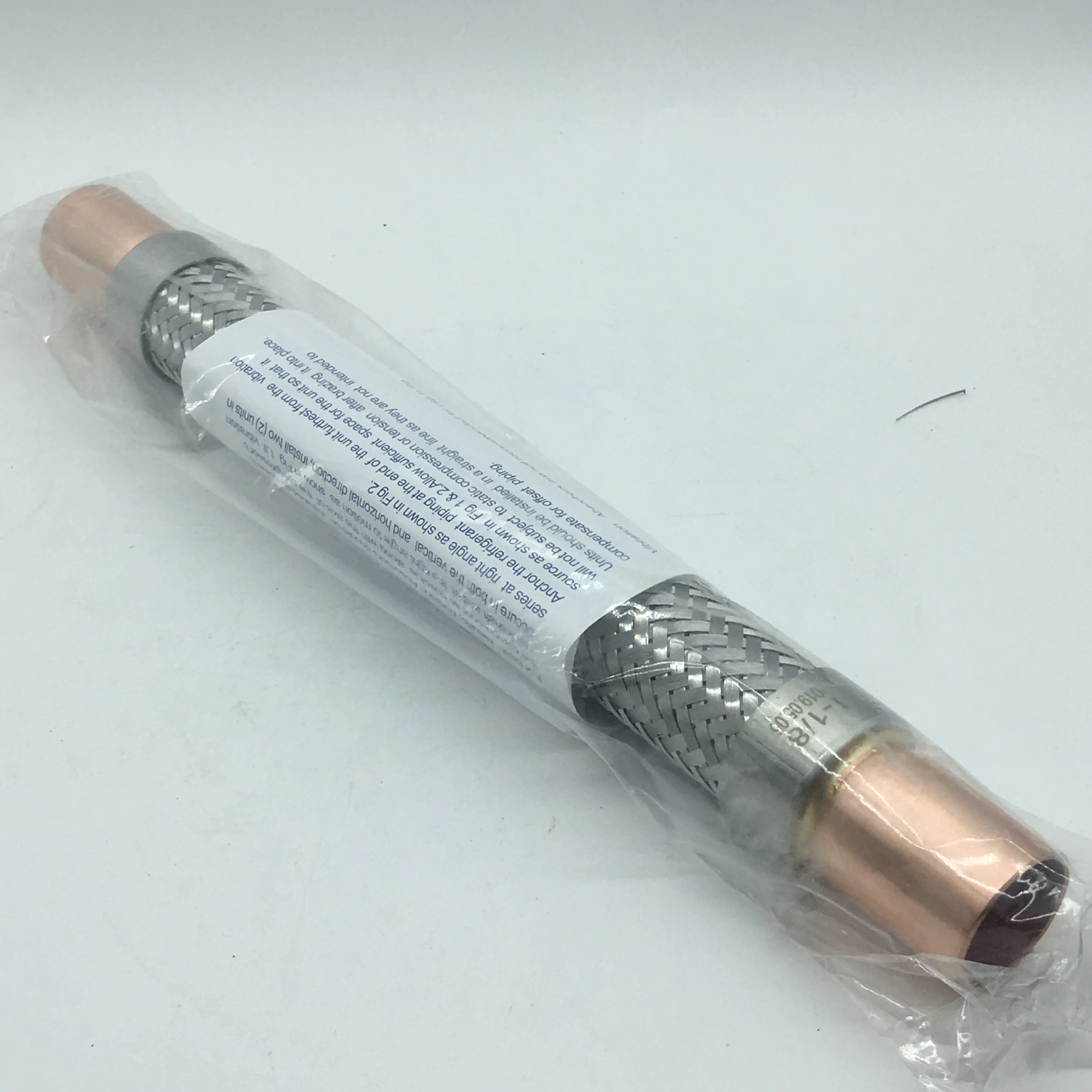 

1-1/8" vibration absorber is used to prevent tube from cracking due to high frequency vibration and various length available