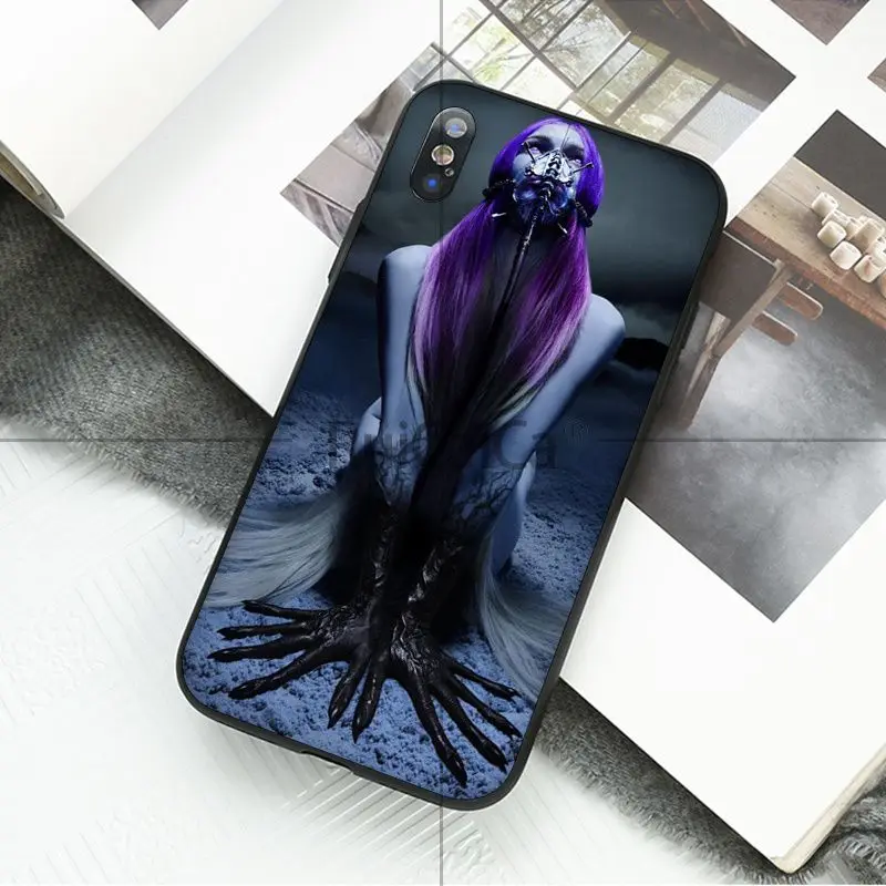 Ruicaica TV American Horror Story черный мягкий силиконовый чехол для телефона Apple iPhone 8 7 6 6S Plus X XS