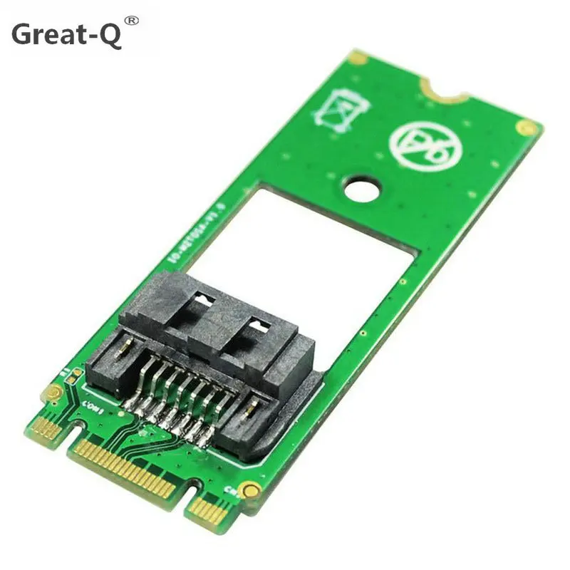 Great-Q противоположный SATA HDD жесткий диск к M.2 NGFF B-key гнездо адаптера конвертер карты