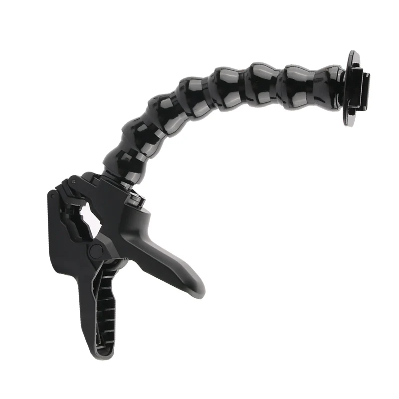 Gooseneck Arm Neck Tripod Mount Adjustable Flexible Clamp Clip for GoPro Hero 8 7 6 5 Black Sjcam Xiaomi Yi Camera Accessory