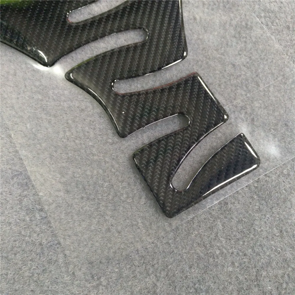 3D; обувь для езды на мотоцикле Kawasaki ninja ниндзя 250 300 400 650 R Z800 ER-4n ZX 14R топливного бака Pad светоотражающие углеродного волокна костной ткани черного цвета