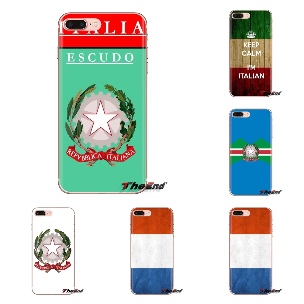 Прозрачный чехол из ТПУ государственный флаг Италии эмблема для Samsung Galaxy J1 J2 J3 J4 J5