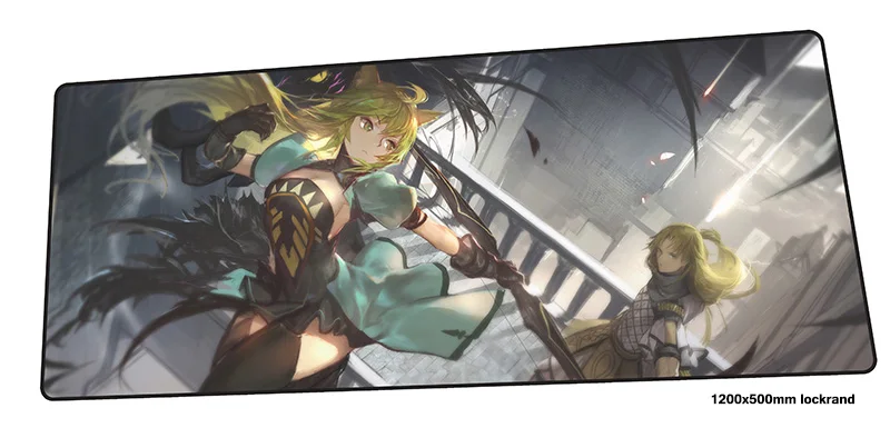 Fate Apocrypha коврик для мыши с изображением 1200x500 мм лучший игровой геймер