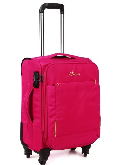 Простые Модные ПК цельного Цвет Чемодан Spinner чемодан | Багаж и сумки