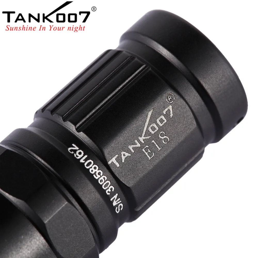 TANK007 E18 CREE R5 3-Режимы мини Карманный Брелок для ключей в виде светодиодного фонаря маленький яркий фонарик