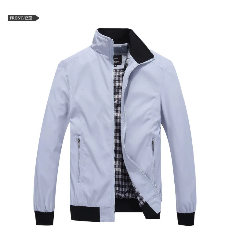 Мужская куртка размера плюс 6XL 7XL, новинка, модная весенняя Повседневная свободная Мужская куртка s, куртка-бомбер, мужские пальто, jaqueta masculina