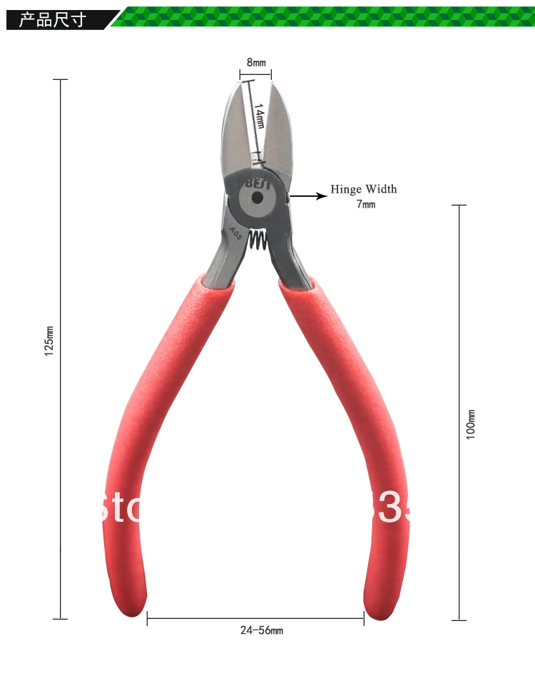 Бесплатная доставка BEST A05 зажим для выхода из углеродистой стали диагональные