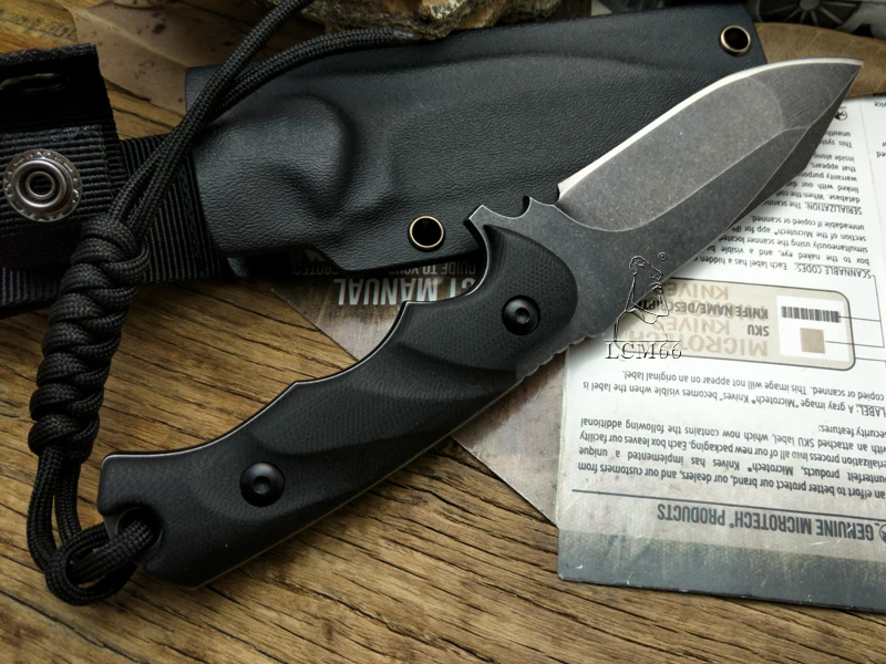 LCM66 охотничий нож, тактические маленькие фиксированные ножи, D2 стальной нож G10 с ручкой для выживания, F0X походный портативный открытый прямой нож