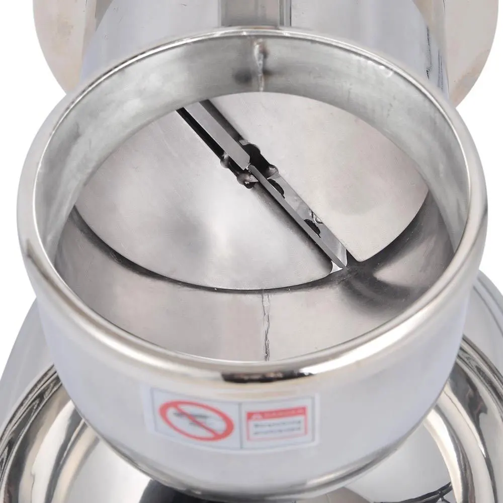 Дробилка для льда бритва 440 фунтов/ч с двойным лезвием электрическая машинка