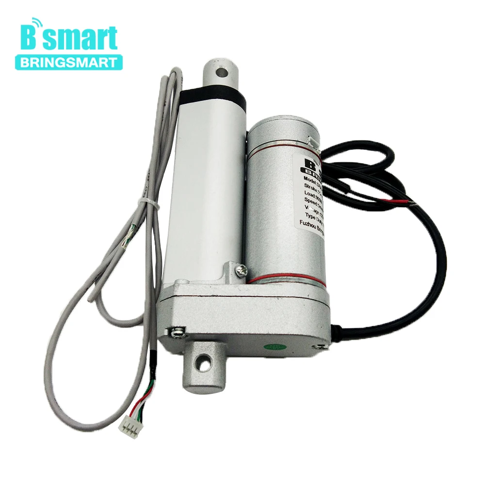 Bringsmart SRA Y 50 мм ход 2 дюймовый линейный привод Холла постоянного тока с энкодеком 5