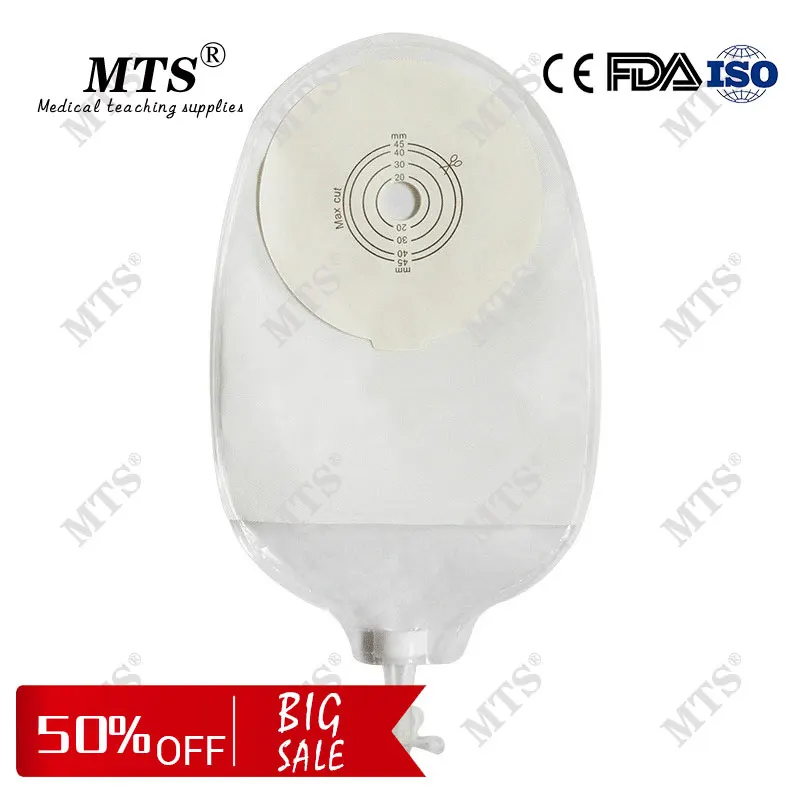 Одноразовая сумка МТС colostomy ДЛЯ УРОЛОГИИ ostomy цельная система Ostomy Pouch 700 мл