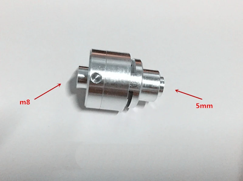 1 шт. CMB 15cc 27cc бензиновый двигатель прочный гоночный V яхта муфта M8x5mm мотор вал