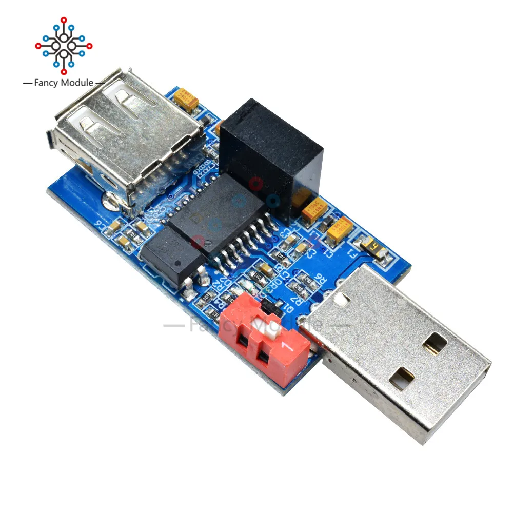 

Изолятор USB/USB, 1500 В, защитная изоляция, модуль USB 2,0