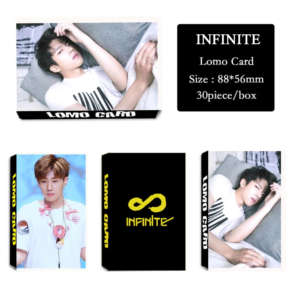 KPOP INFINITE H F Toheart Kim SungGyu альбом LOMO карта K POP Новая мода самостоятельно сделанная