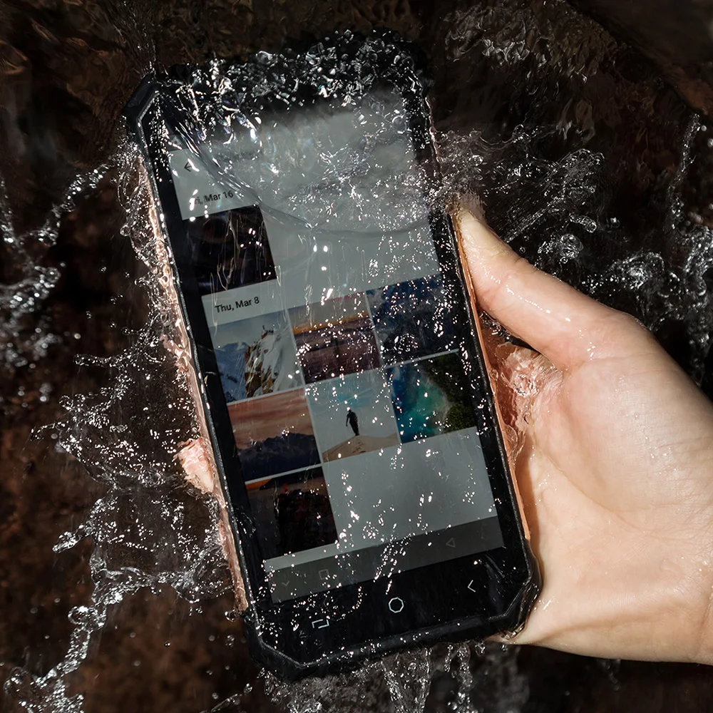 Ulefone Armor X2 смартфон с 5 дюймовым дисплеем четырёхъядерным процессором ОЗУ 2 Гб ПЗУ