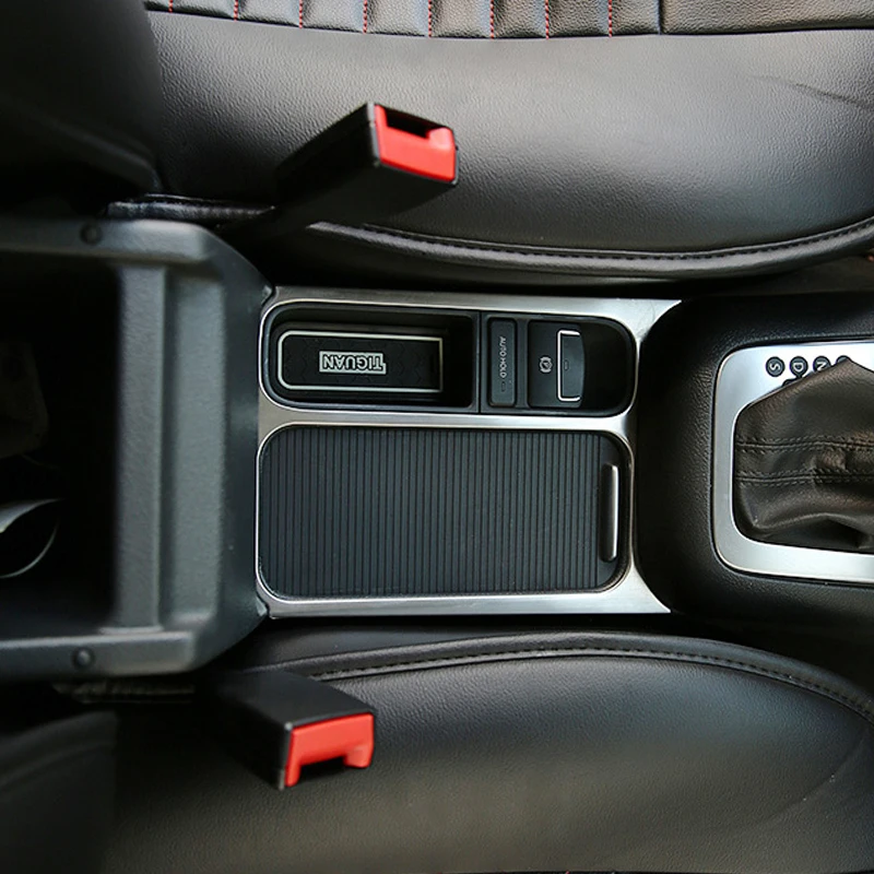 Atreus 1 шт. наклейки на панель стакана для воды из нержавеющей стали Volkswagen VW Tiguan 2010