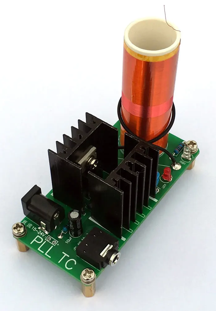 DIY Мини плазменная сирена динамик музыка Тесла катушка Космические Огни набор