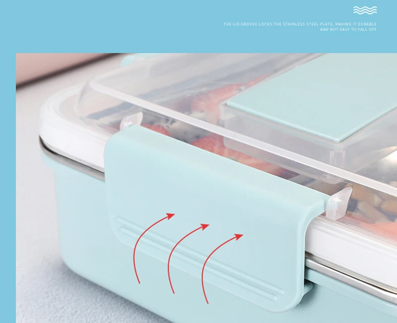 304 нержавеющая сталь металл Bento Box японский стиль дети офис Ланчбокс Тепловой Мужская детская коробка для завтрака сумка набор контейнер для еды