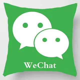 2 Пользовательские вы цилиндрическая подушечка Крышка логотип Wechat Snapchat Skype Viber телефон Instagram Декор Facebook наволочка для офиса аксессуары - Цвет: 2