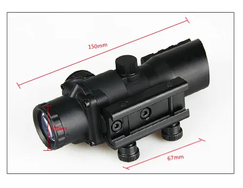 Canis Latrans Tactical 4x32 Dual Ill. Компактный Тактический прицел Зрительная труба для охотничьего gs1-0187