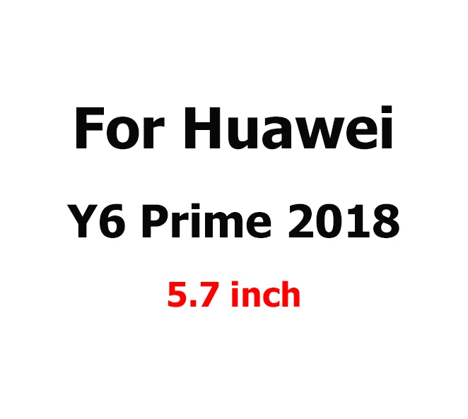 Y6 Prime 2018 Защитное стекло для Honor 7A DUA-L22 7A Pro AUM-AL29, закаленное стекло для huawei Y6 Prime Y5, Защитная пленка для экрана 9H - Цвет: Y6 Prime 2018