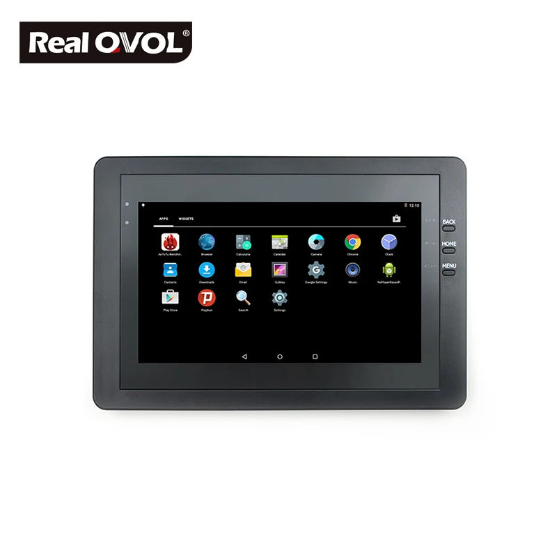 RealQvol FriendlyARM S702 7 дюймов емкостный сенсорный экран lcd 800x480 с клавиатурой для TINY6410 MINI6410 TINY210 MINI210S NanoPi